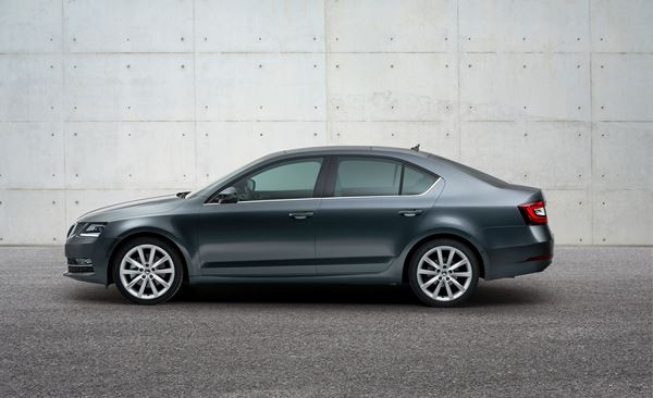 La Skoda Octavia affiche des lignes précises