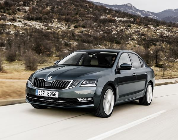 La Skoda Octavia affiche des lignes précises