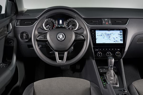 La Skoda Octavia affiche des lignes précises