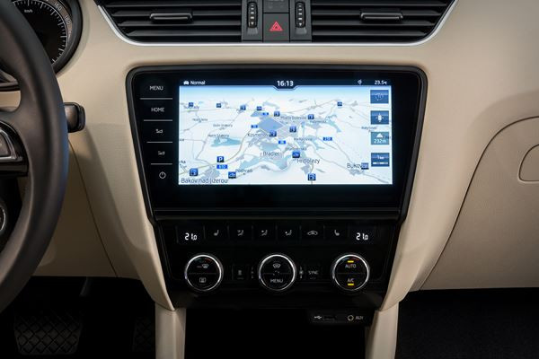 La Skoda Octavia affiche des lignes précises