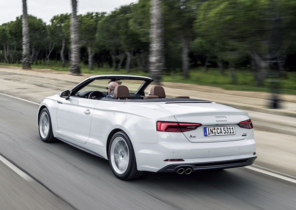 L'Audi A5 Cabriolet mélange sportivité et élégance