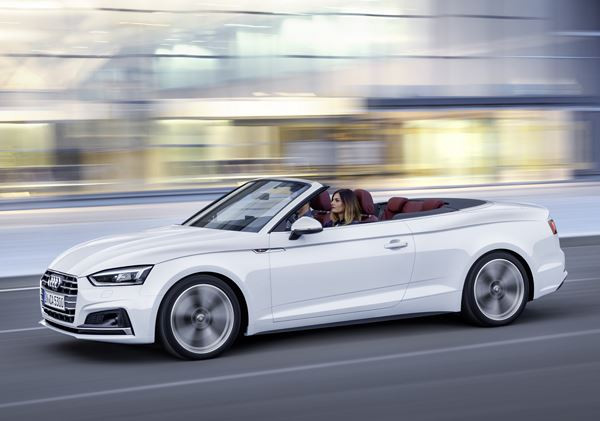 L'Audi A5 Cabriolet mélange sportivité et élégance