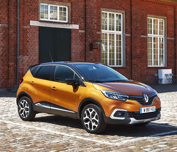Le crossover urbain Renault Captur affiche un nouveau visage