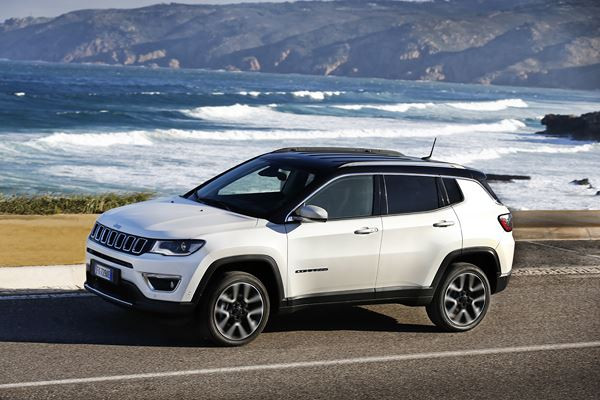 La Jeep Compass affiche des capacités de franchissement impressionnantes