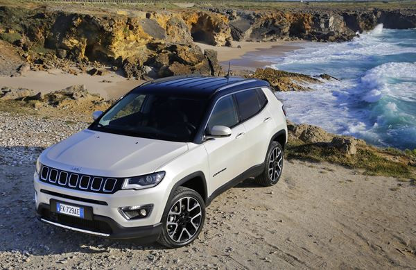 La Jeep Compass affiche des capacités de franchissement impressionnantes
