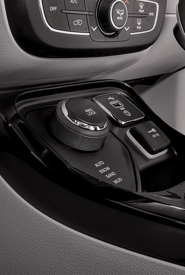 La Jeep Compass affiche des capacités de franchissement impressionnantes