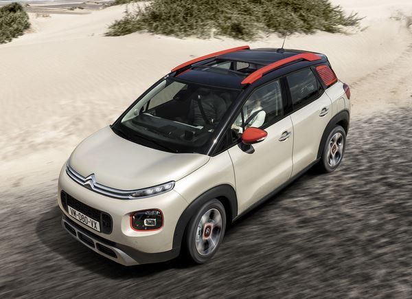 Le SUV urbain Citroën C3 Aircross en approche
