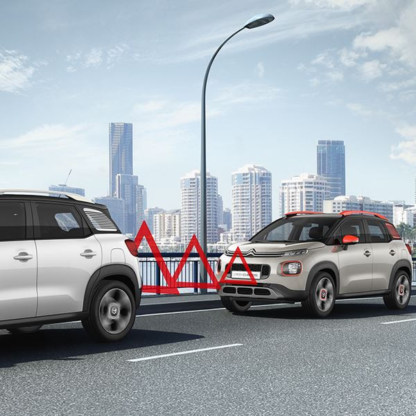 Le SUV urbain Citroën C3 Aircross en approche