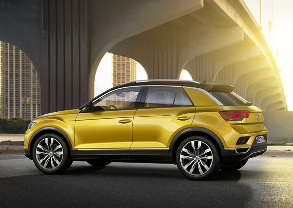 Volkswagen T-Roc: un SUV compact à la ligne de toit façon coupé