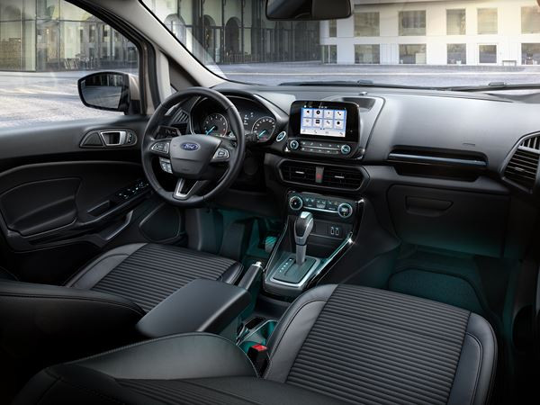 Le SUV Ford EcoSport s'appuie sur un design extérieur robuste