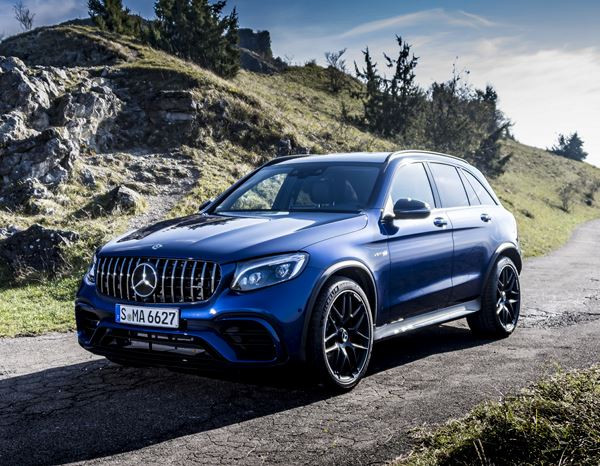 Le Mercedes-AMG GLC 63 4MATIC Plus embarque un moteur V8 AMG de 4.0 litres