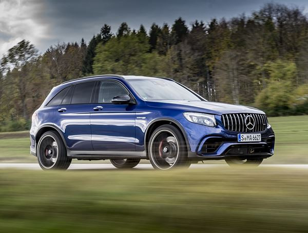 Le Mercedes-AMG GLC 63 4MATIC Plus embarque un moteur V8 AMG de 4.0 litres