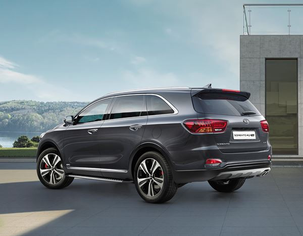 Le SUV sept places Kia Sorento restylé reçoit une série d’améliorations