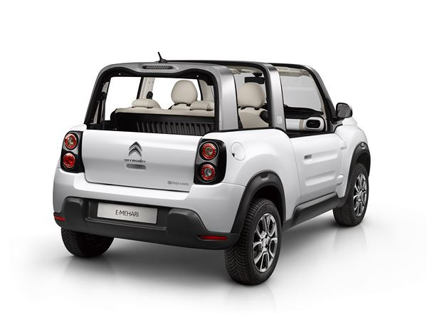 La Citroën E-Mehari restylée s'offre une version Hard Top