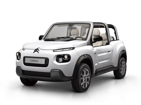 La Citroën E-Mehari restylée s'offre une version Hard Top