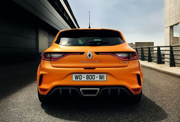 La Renault Mégane R.S. intègre des éléments issus de la compétition