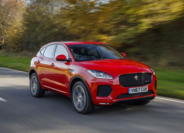 Le SUV compact Jaguar E-Pace affiche des proportions sportives