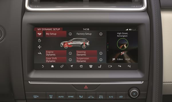 Le SUV compact Jaguar E-Pace affiche des proportions sportives