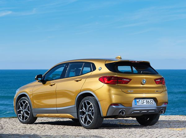 Le SUV Coupé BMW X2 affiche une allure athlétique