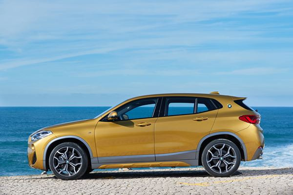Le SUV Coupé BMW X2 affiche une allure athlétique
