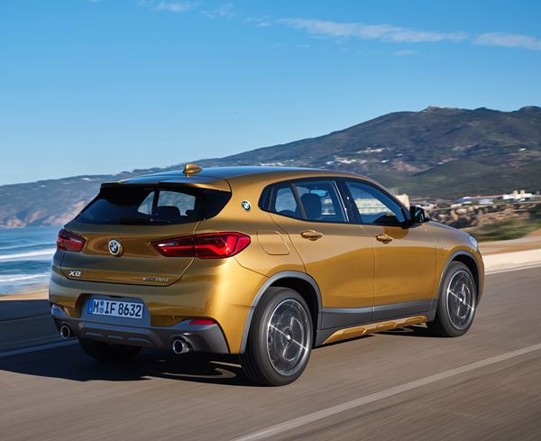 Le SUV Coupé BMW X2 affiche une allure athlétique