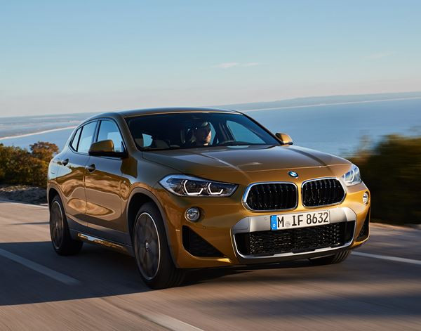 Le SUV Coupé BMW X2 affiche une allure athlétique