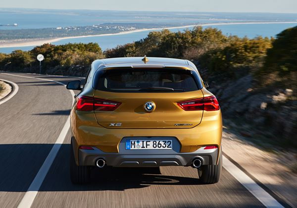 Le SUV Coupé BMW X2 affiche une allure athlétique