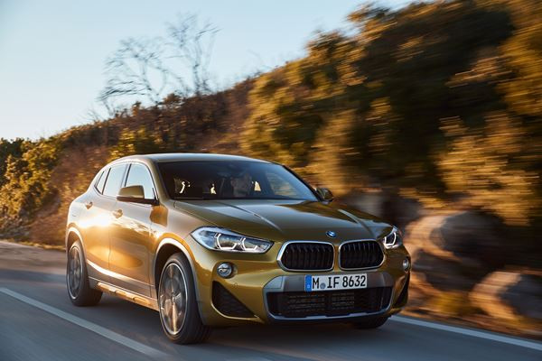 Le SUV Coupé BMW X2 affiche une allure athlétique