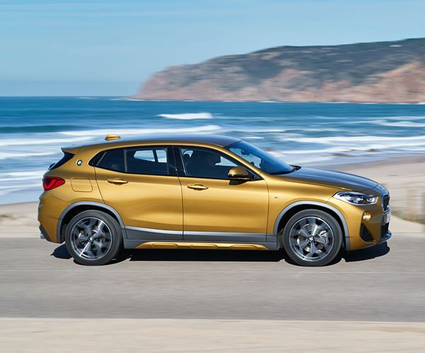 Le SUV Coupé BMW X2 affiche une allure athlétique