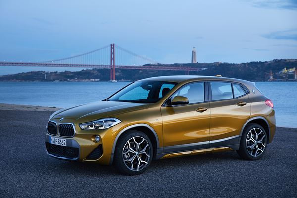Le SUV Coupé BMW X2 affiche une allure athlétique