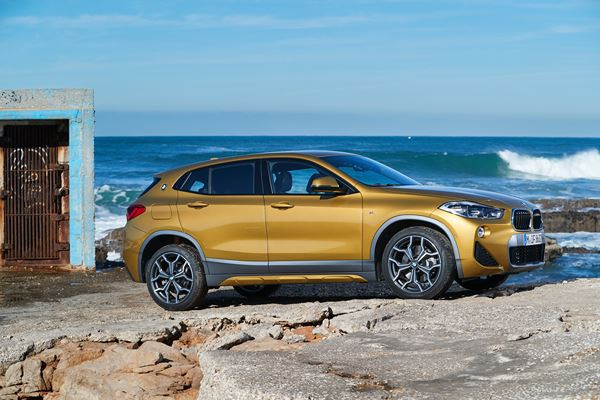Le SUV Coupé BMW X2 affiche une allure athlétique