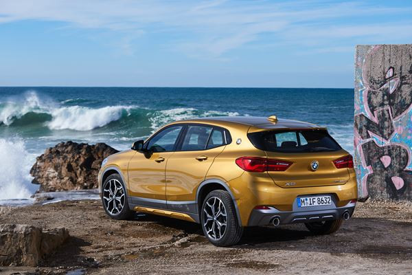 Le SUV Coupé BMW X2 affiche une allure athlétique