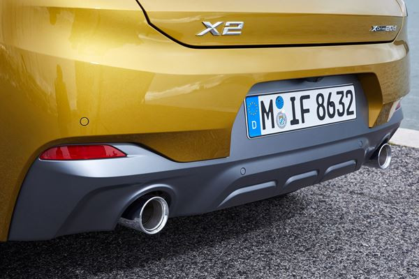 Le SUV Coupé BMW X2 affiche une allure athlétique