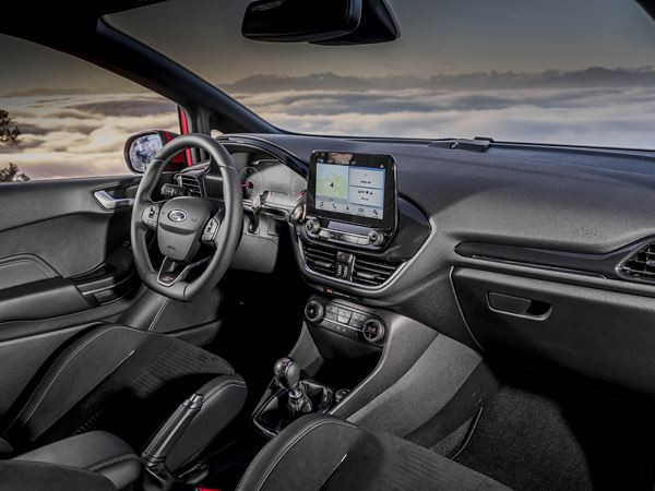 La Ford Fiesta ST embarque un bloc 3 cylindres turbocompressé de 200 ch