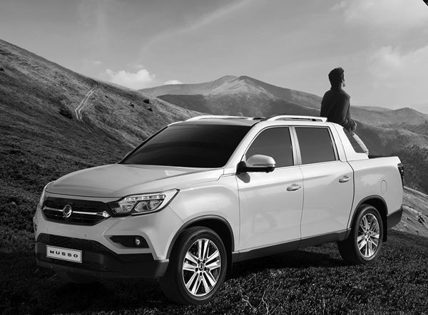 Le pick-up double cabine SsangYong Musso propose de réelles capacités off-road
