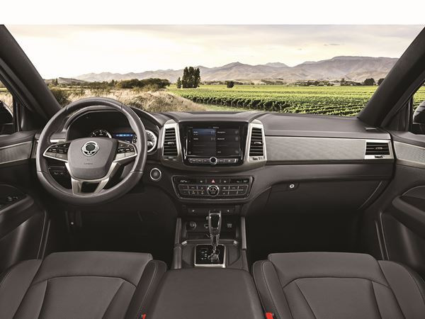 Le pick-up double cabine SsangYong Musso propose de réelles capacités off-road