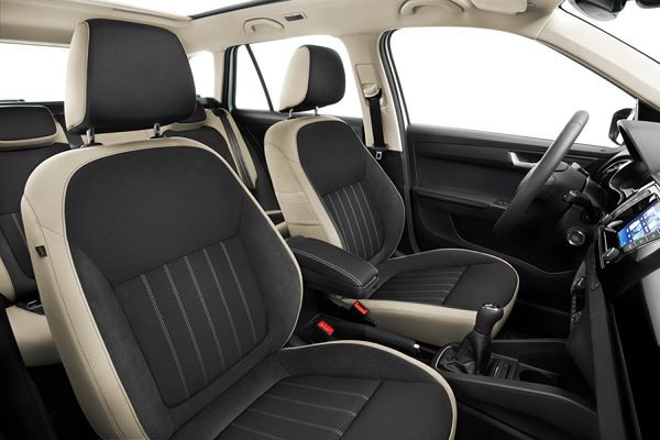 La Skoda Fabia Combi s'offre des faces avant et arrière légèrement revues