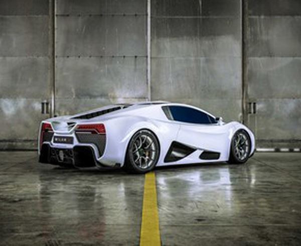 L'hypercar Milan Red développe une puissance de 1 325 ch