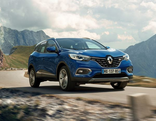 Le Renault Kadjar affiche une calandre élargie avec des inserts chromés