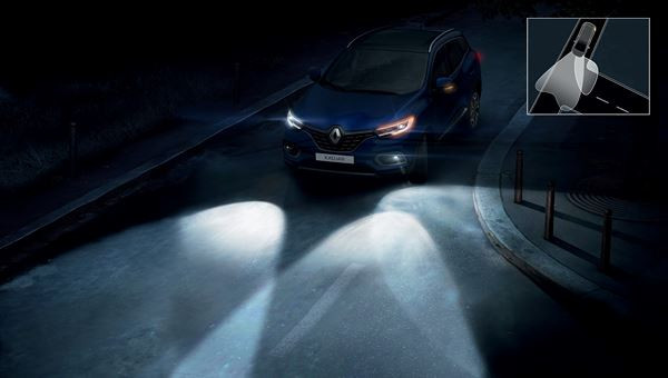 Le Renault Kadjar affiche une calandre élargie avec des inserts chromés