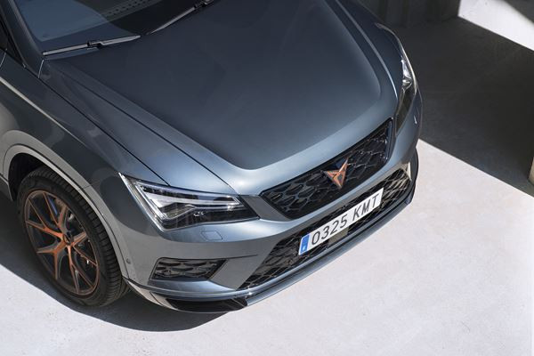 Le SUV sportif Cupra Ateca délivre une puissance de 300 ch et un couple de 400 Nm