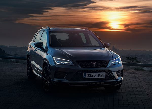 Le SUV sportif Cupra Ateca délivre une puissance de 300 ch et un couple de 400 Nm