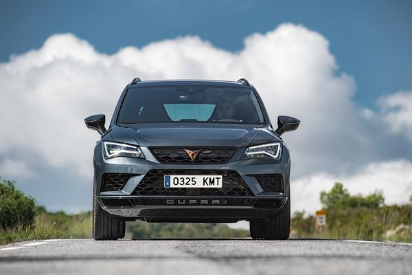 Le SUV sportif Cupra Ateca délivre une puissance de 300 ch et un couple de 400 Nm