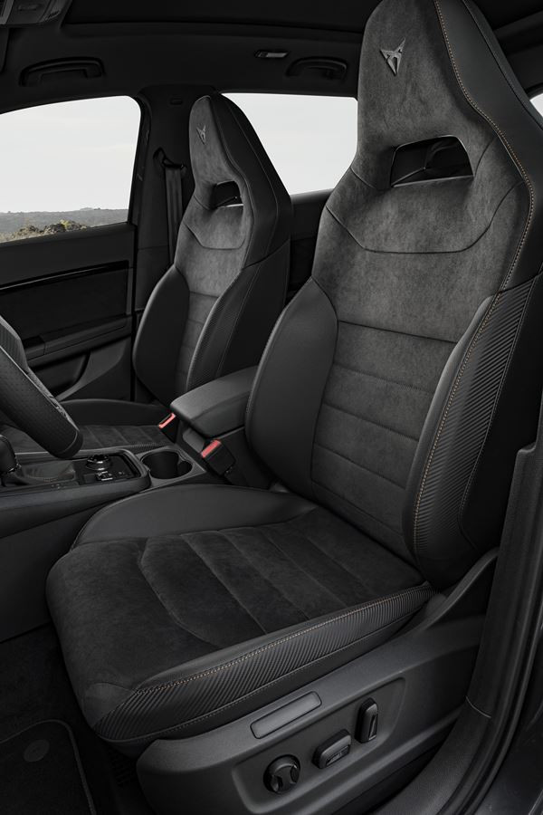 Le SUV sportif Cupra Ateca délivre une puissance de 300 ch et un couple de 400 Nm