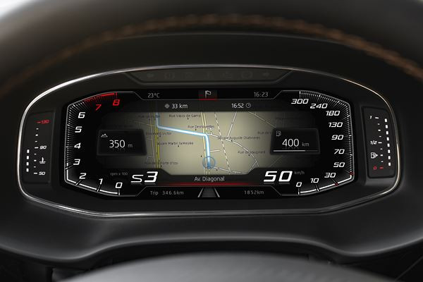 Le SUV sportif Cupra Ateca délivre une puissance de 300 ch et un couple de 400 Nm