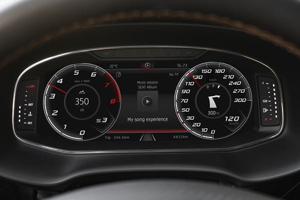 Le SUV sportif Cupra Ateca délivre une puissance de 300 ch et un couple de 400 Nm