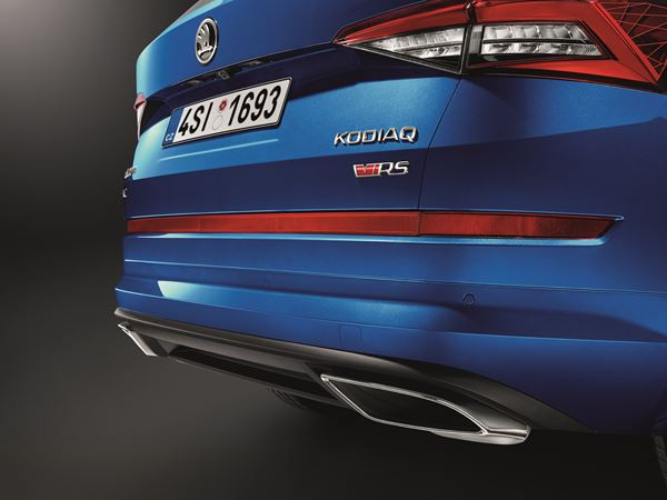 La Skoda Kodiaq RS 2.0 Bi-TDI débite une puissance de 240 ch