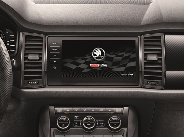 La Skoda Kodiaq RS 2.0 Bi-TDI débite une puissance de 240 ch
