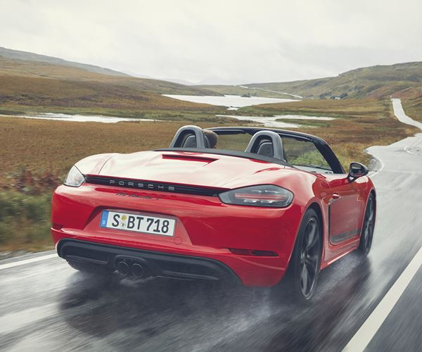 La Porsche 718 Boxster T offre une expérience de conduite intense