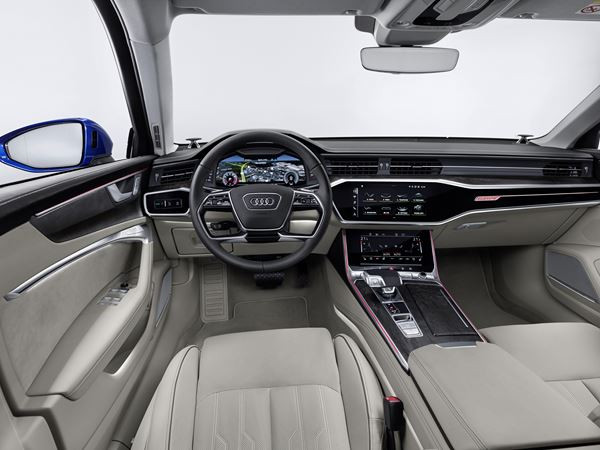L'Audi A6 Avant embarque un large éventail de fonctions d’aide à la conduite